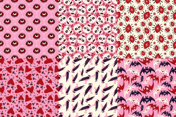 Download Cartoon Halloween Seamless Patterns - Cartoon halloween Collection