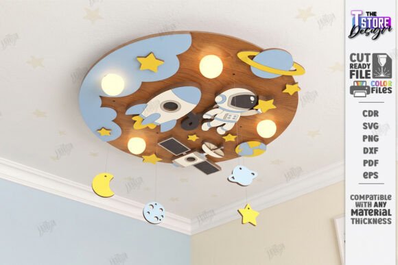 Download Kids Lamp Laser Cut | Night Light Laser - Kid Collection