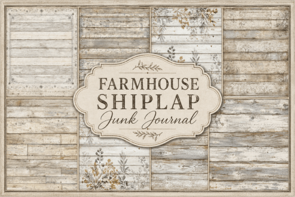 Download Farmhouse Shiplap Junk Journal - Junk journal Collection