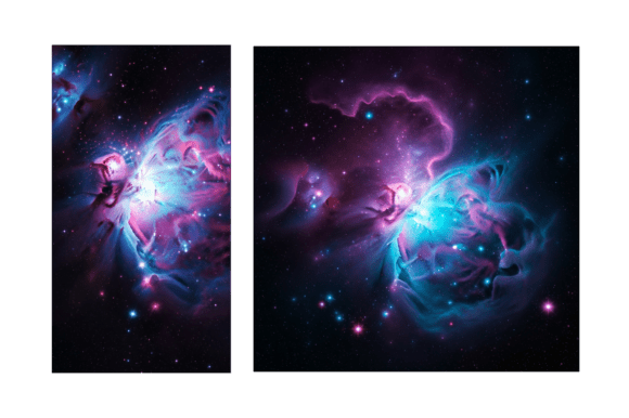 Download Pink Blue Galaxy Nebula Space Background - Premium Resources