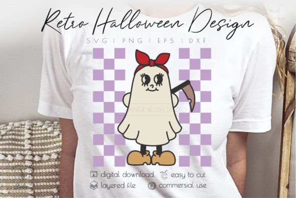 Download Cute Ghost Kids Halloween SVG File - Kid Collection